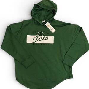 NWT Women’s NFL New York Jets Green Pullover Hoodie